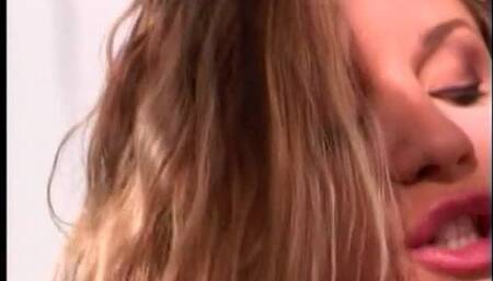 Black stud fingers and licks brunette beauties wet pussy