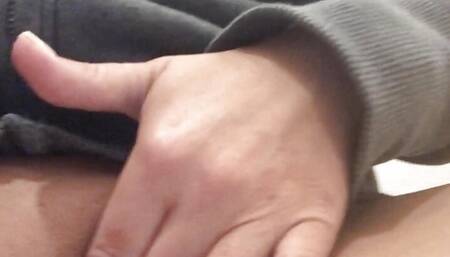 Work bathroom masturbation text