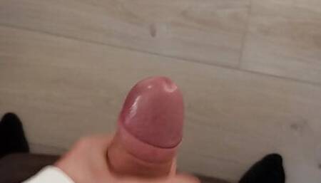 Harten steifen Schwanz zum abspritzen gebracht Cumshot