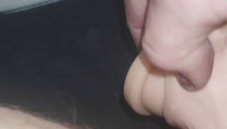 Bored and horny with dildo