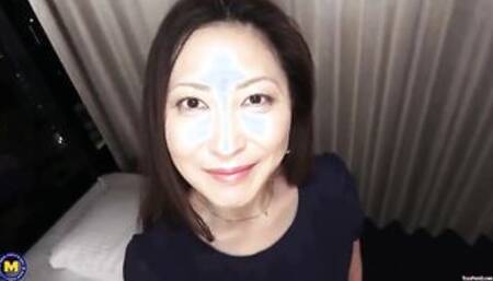 Ayano Nishi – Japanese MILF Fucking Her Submissive Stepson