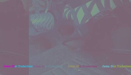 Hot Revving in my Stripper Heels 4K