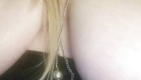 Bouncing tits come play with me