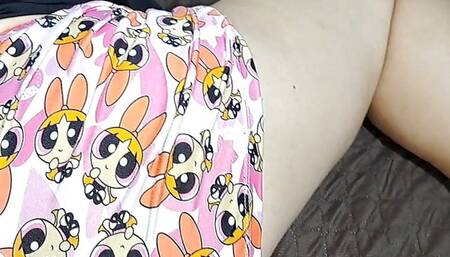 My stepsister's cute ass makes me horny. Part 1. How delicious suck my dick.