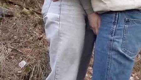 Risky Public Outdoor Sex With Petite Blonde Teen