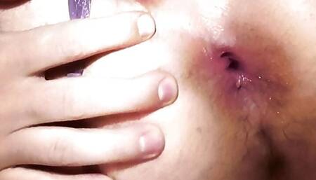 Fucking my own asshole with orgasm