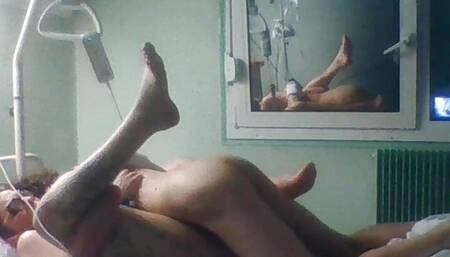 Alexxx and Thommm in the hospital