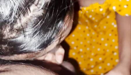 indian college girl give blowjob to stranger when going home at night