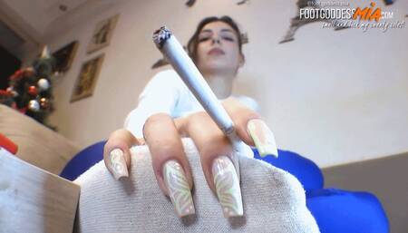 Cigarette after jogging