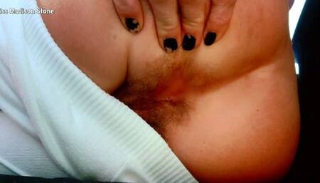 Close Up Hairy Butthole Winks
