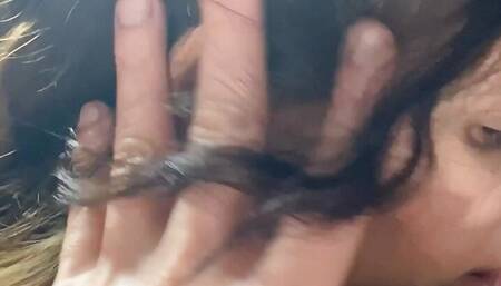 Step sister pregnant fucks with stepbrother and shoots selfie
