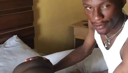 Ebony Ghanaian doggystyled