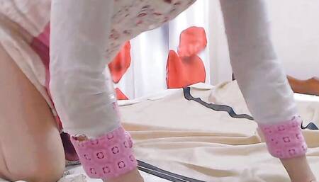 Sexy slutty milf fucked hard with a bbc creampie close up.