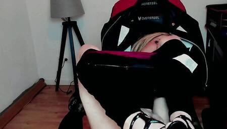 Sissymiacd no hands huge anal sissygasm