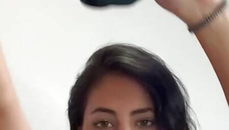 Sexy college girl skips class to have some fun - Santica Mahito