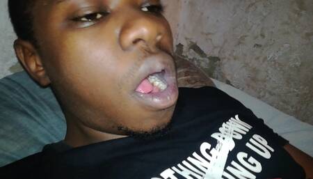 Ebony teen shows himself some love