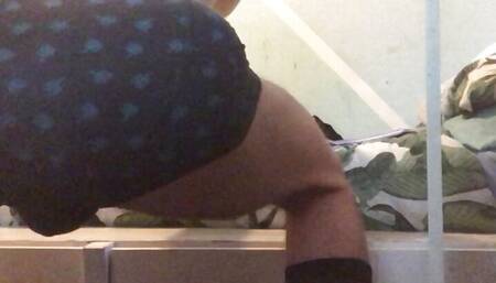 Squats after the Gym!