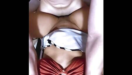 His friend's stepmother caught him masturbating in her apartment and decided to help him finish what he had started.