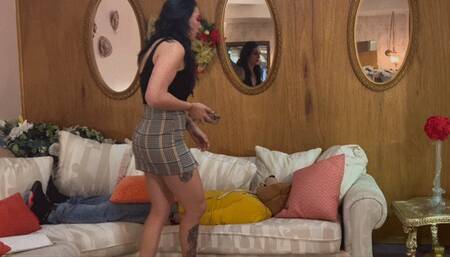 Being a Seat for Mistress Ciara