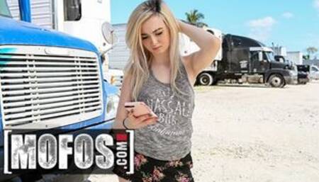 Lexi Lore Sucks Jesse Black's Dick And Asks Him For A Favor, To Fuck Her In His Truck