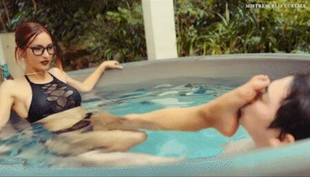 Hot Tub Foot Torment (phoneHD)