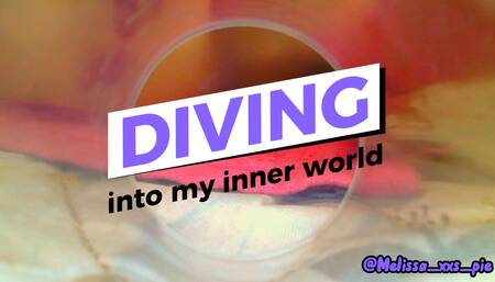 "Diving into my inner world" - endoscope version - I masturbate using a vibrator and an endoscope