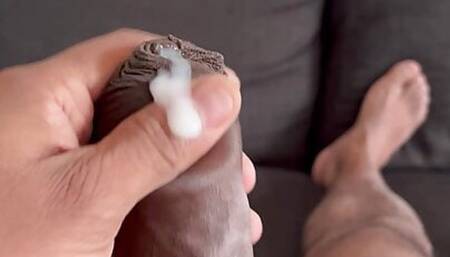 A quick BBC wank before lunch