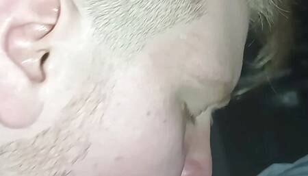 intense blowjob and cum shot