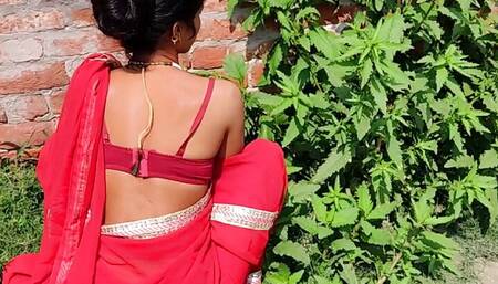 18 Year Old Indian Girl Outdoor Garden Clean After Sex With Boss With Clear Hindi Voice