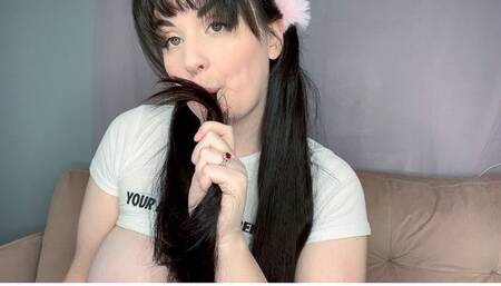 Step-Daddy's Pigtail Fetish