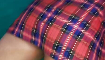 Arab schoolgirl standing fuck from behind POV