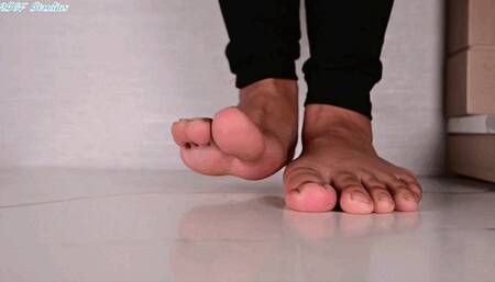 Asian thick heel POV and sole views, but what is that PT 2 - MOV