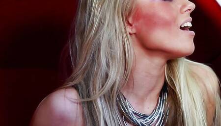 LESBO SPREADS LEGS ON THE AIR AS SHE GETS FINGER FUCKED BY