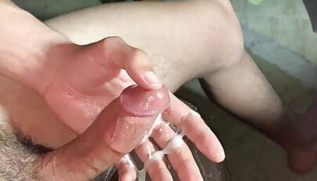 Cumshot big Arab cock