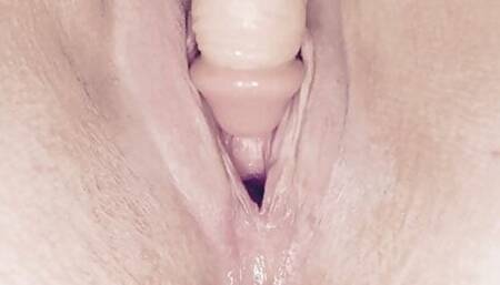 Dildo fuck and buttplug