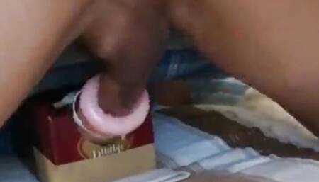 Pulsating Orgasm Inside Fleshlight. perfect ass. xxytherry