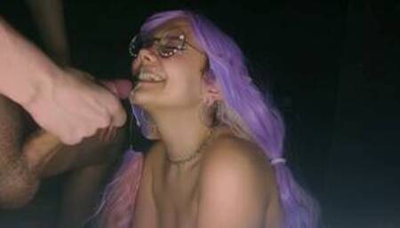 I finished the baby all over her face and she is very happy