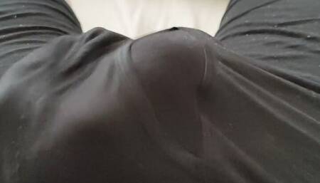 Quick orgasm through my briefs