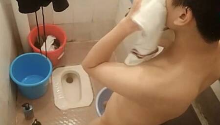 classmate bathing in school 15