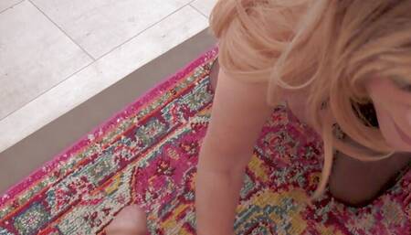 Your step mom helps you exercise