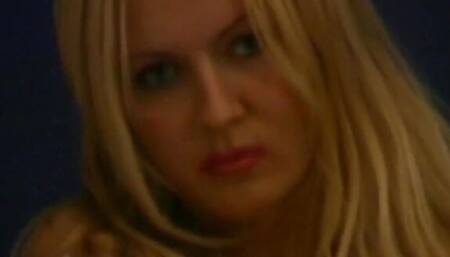 The first audition of Marcela the beautiful girl today a pornstar who masturbates her shaved pussy with a sex toy