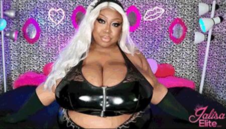 Ashtray for Black BBW Vinyl Domme Trois (MP4 Version)