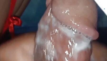 My husband fuck me in my wet pussy and ass i hurting but is so yummy he came in my mouth