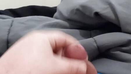 Quick jerk off session