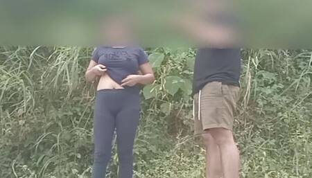 Horny Filipino Couple fucks in Public Voice Over + Shoutout