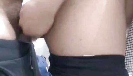 Risky Horny Filipina Suck and Fuck in A Public Fitting Room EATS CUM PART 2