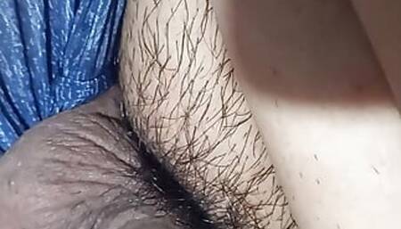 Playing my small cock