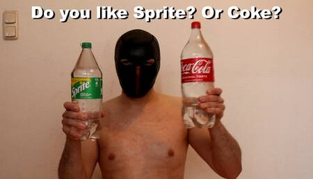 Sprite or Coke? 1.5L and 2L Bottle insertion close up and Bottle Dildoing - Prolapse at the end!