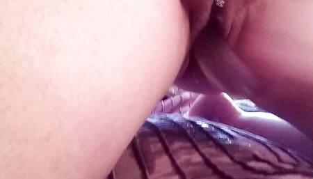 Soaking the sheets with all her squirt!