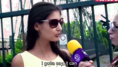 BUMSBESUCH - hot German Pornstar Coco Kiss Has Risky Public Pounded! With Fan Outside - LETSDOEIT